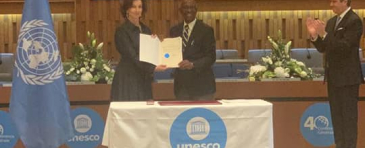 Liberia Submits Two Accession Protocols to UNESCO In The Education Sector …...Renews Commitment to UNESCO Higher Education Initiative